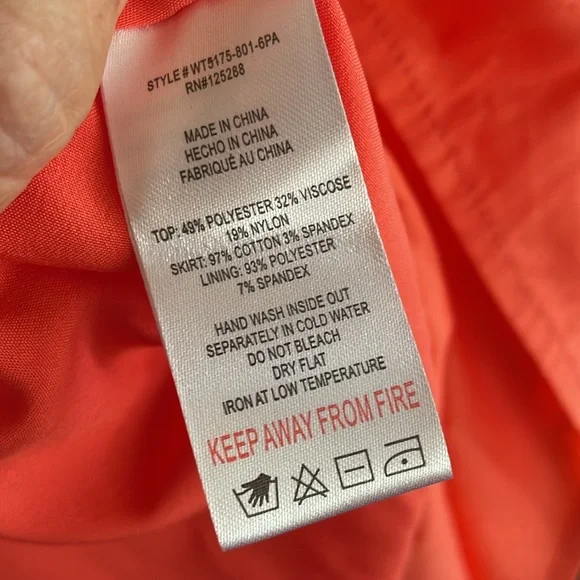 JASON WU Tiered Orange Maxi Dress, Size S, Excellent condition! - Picture 5 of 7